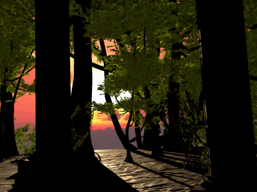 Ruined Temple Forest