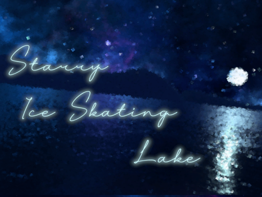 Starry Ice Skating Lake