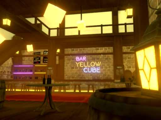 Bar YELLOW CUBE