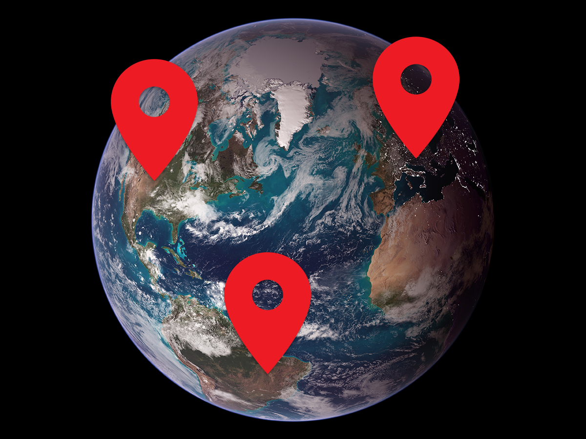 Geolocation Globe