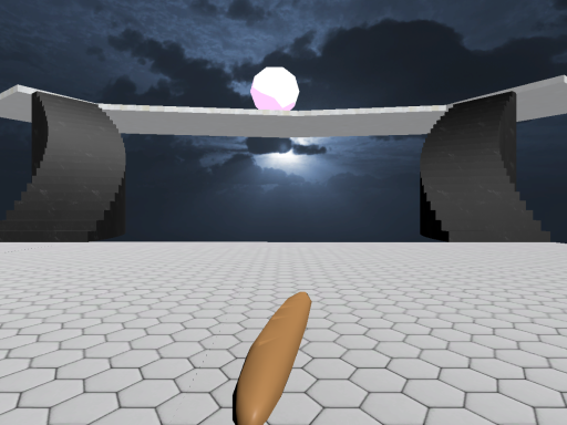 you're in a world with a single baguette while folk punk music plays