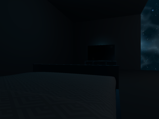 Simple bedroom