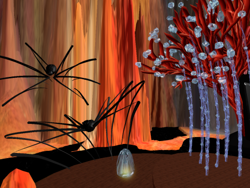 Halloween Spider House Hangout