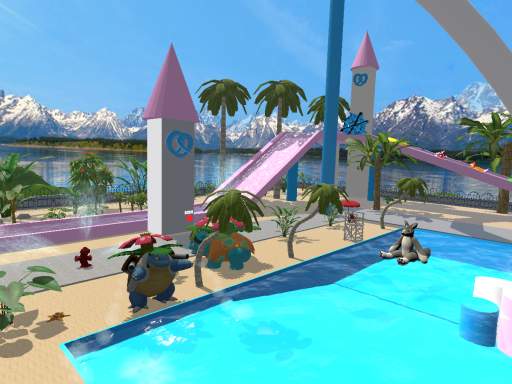 Tropical Alpine Water Park