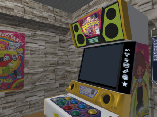 ポップンを疑似体験するワールド。