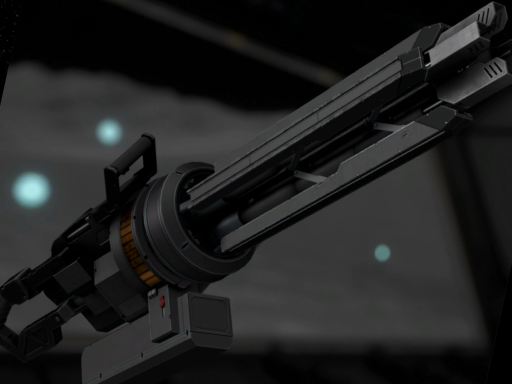 Gatling gun Shooting range