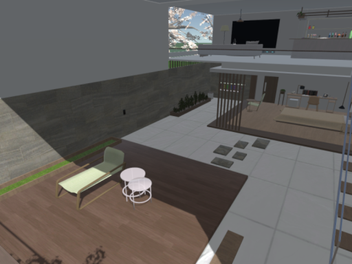 日光がいい感じに差し込むお家