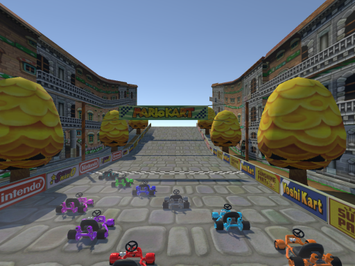 DS Delfino Square （Mario Kart Wii）