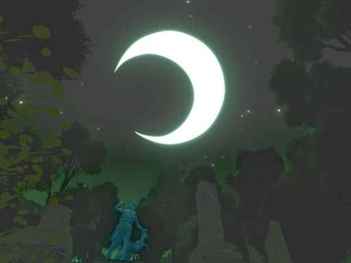 Moonlit Grove Of Artemis