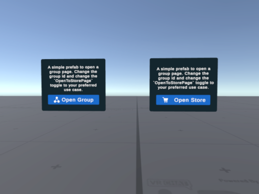 Open Group Page Examples