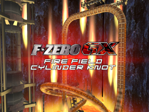 F-Zero GX Fire Field Cylinder Knot