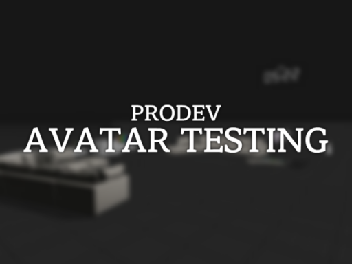 PRODEV 아바타 테스트 월드