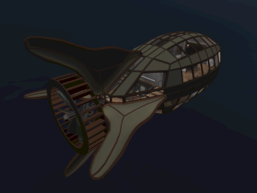 AirShipHouse【Asset Sample World】