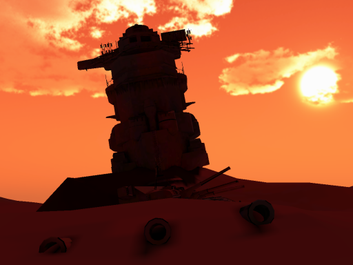 夕陽に眠るヤマト