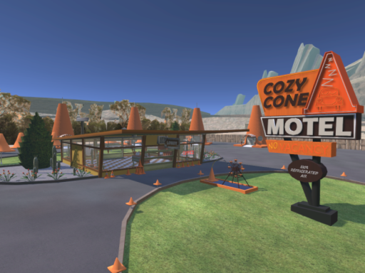 The Cozy cone motel ｜ Pixar's Cars