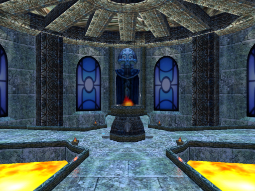 Volcano Force Point Temple