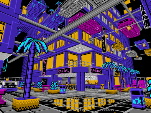 8-bit Cyberpunk Junction