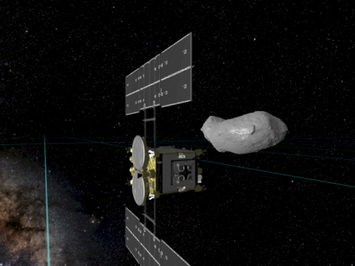 はやぶさ2＃ 秒速5kmの小惑星フライバイ