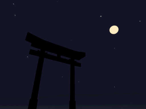 道端の小さな神社