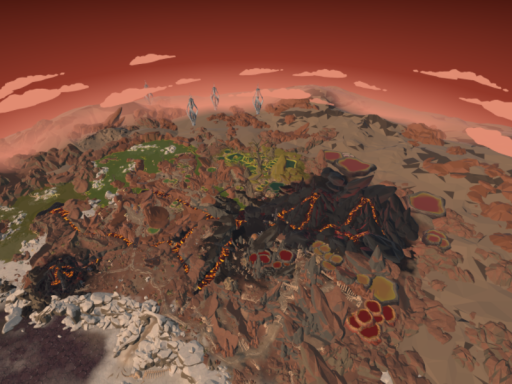 Alien Desert World
