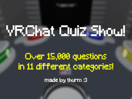 VRChat Quiz Showǃ