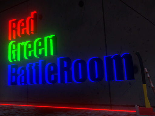 RedGreenBattleRoom 赤と緑の闘技場