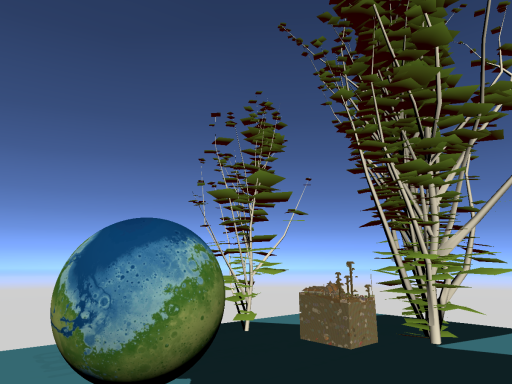 indane's minecraft works and imaginary planets