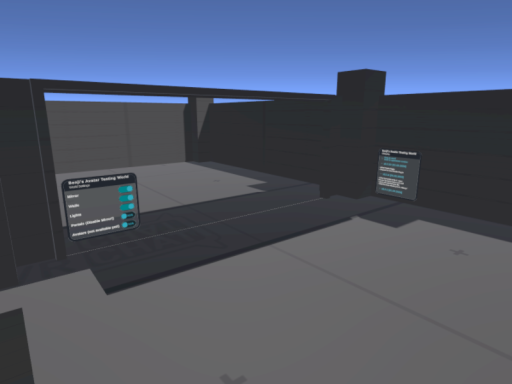 Benji's Avatar Testing World