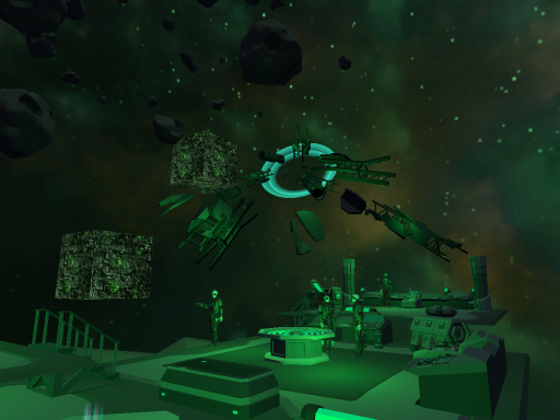 Star Trek Borg Space
