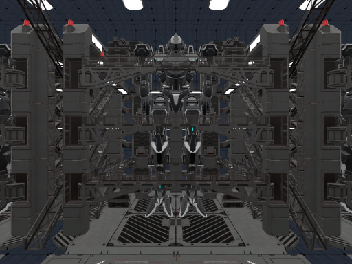 ロボット格納庫