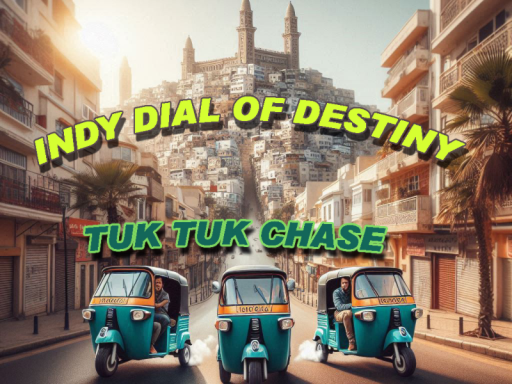 Indy Dial of Destiny - Tuk Tuk Chase