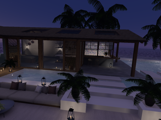 Beach Resort （by night）