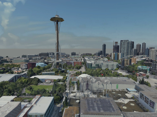 Space Needle Google Maps