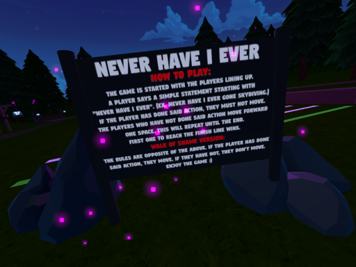 Never Have I Ever - Game World