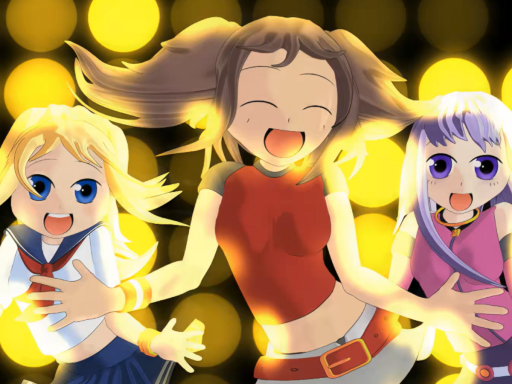 Caramelldansen from another room but bigger