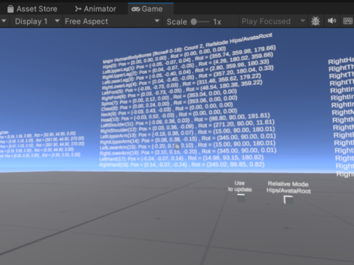 Transforms of your Bones and Trackers