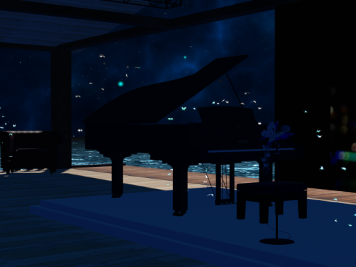 바다 위 오두막