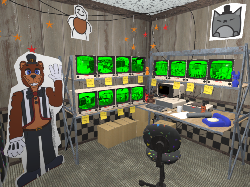 Stylized Fnaf Map V2（bugfix underway）