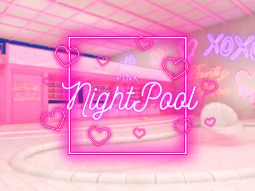 Pink Night Pool