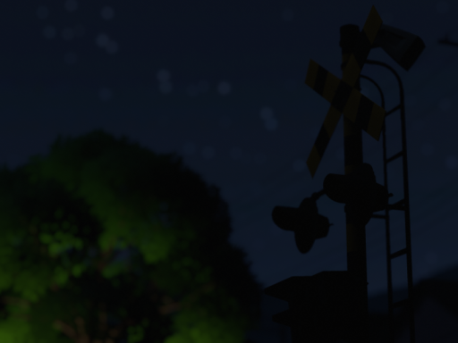 いなでん公園 ～夜～