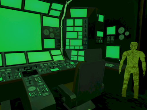 The cockpit from mouthwashing real and true