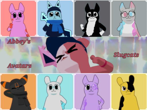 Abbeys Slugcat Avatars （DX Slugcats）