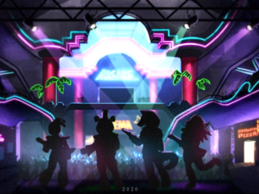 FNAF˸ Security Breach Teaser Map