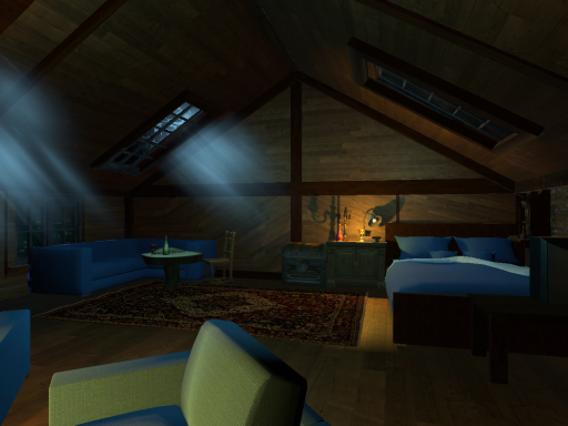 Crystal Lake Cabin （Night）