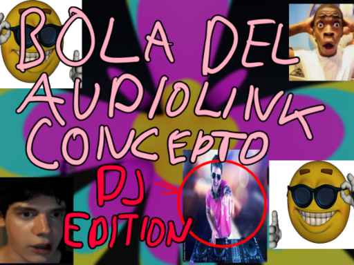 Bola del audiolink concepto DJ EDITION