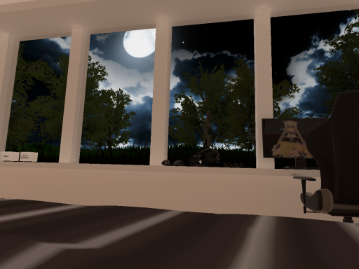 Nighttimes Grassland House