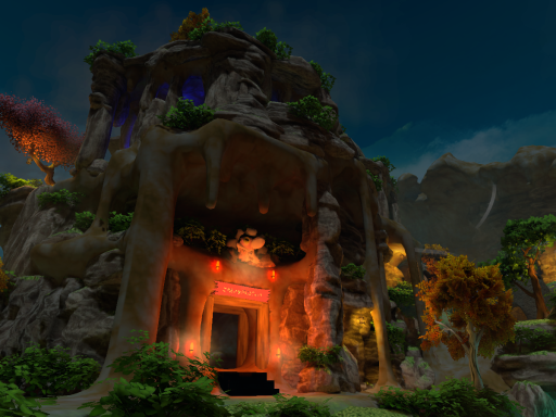 【星骸の岩宿・夜】Stellaskalabri at Night（MOKURI PJ）