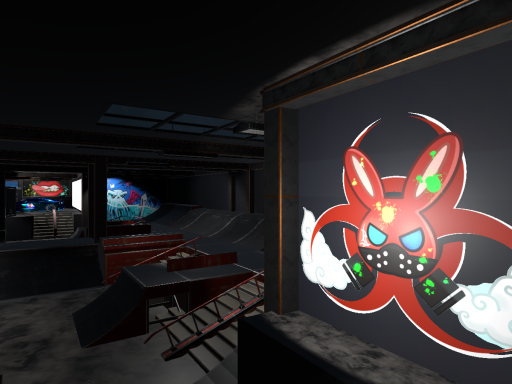 2000s skate park world