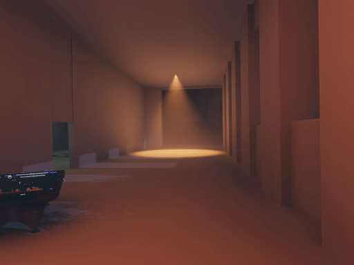 Volumetric Lighting room （night）