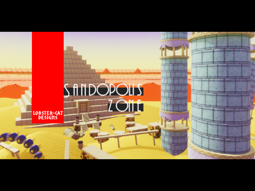 （LCD） Sandopolis Zone - Sonic World